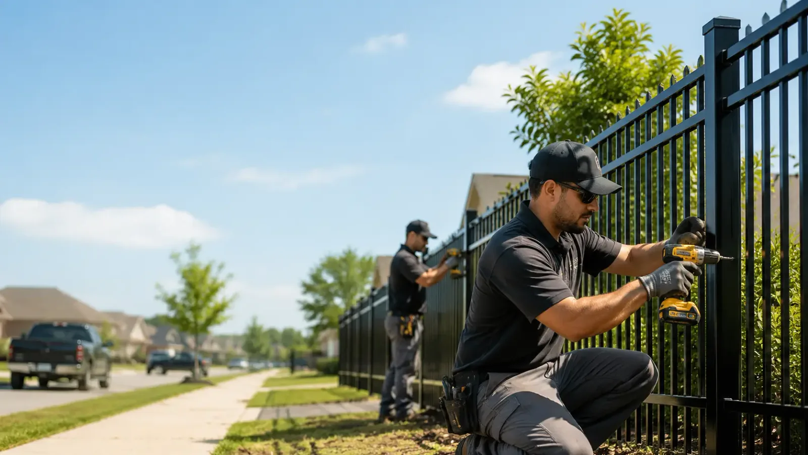 Metal Fence Installation in Wanette, OK